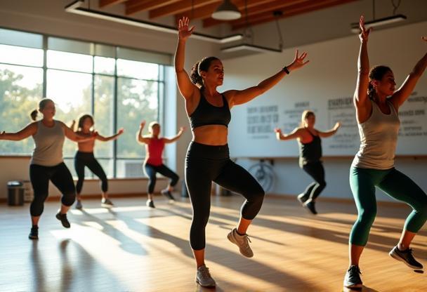 Group fitness session at ActiveCore studio