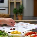 Healthy meal planning session